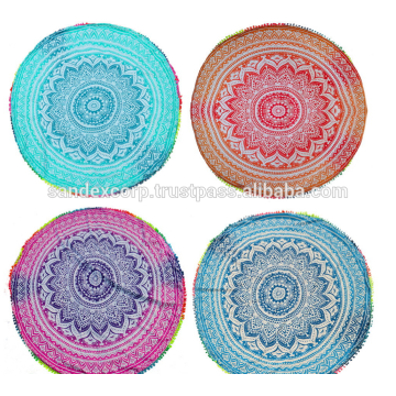 Mandala Roundie Beach